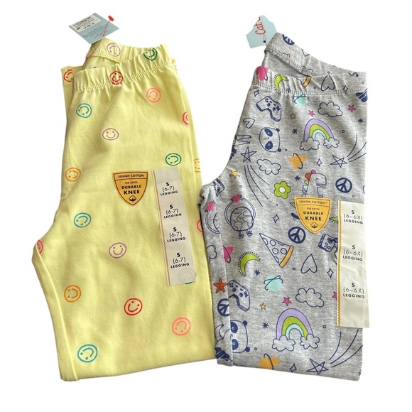 Cat & Jack | Set of 2 New Leggings - Picture 1 of 5